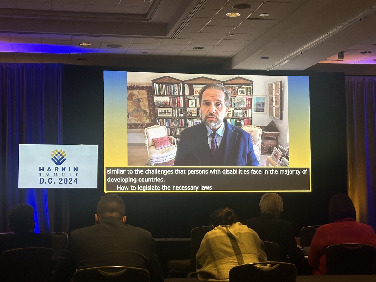 Harkin Summit (@harkinsummit) on Twitter photo Thank you to HRH Prince Mired Raad Zeid Al-Hussein for your message to Summit attendees before we wrap up #HarkinSummit24! <a href="/miredraad/">Mired Raad Zeid Al-Hussein</a> Thank you to HRH Prince Mired Raad Zeid Al-Hussein for your message to Summit attendees before we wrap up #HarkinSummit24! <a href="/miredraad/">Mired Raad Zeid Al-Hussein</a>