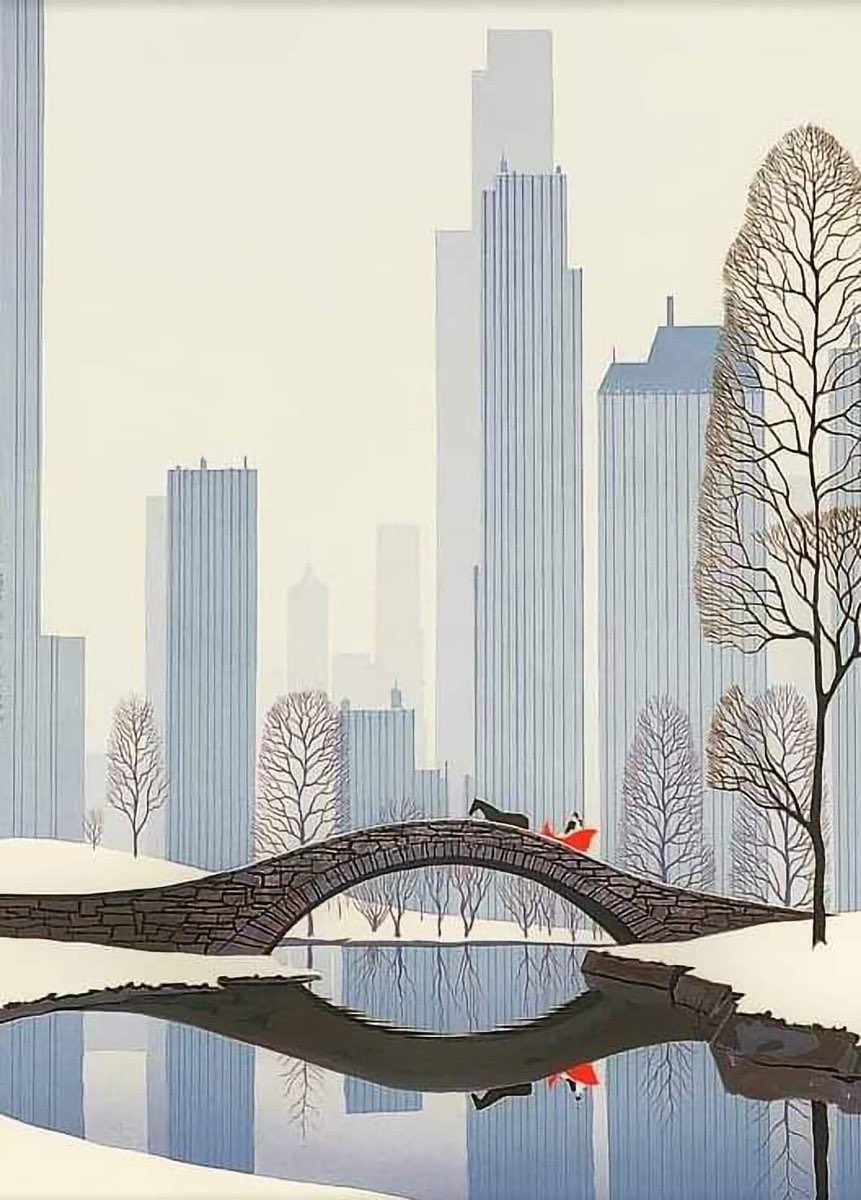 Christmas in Central Park by Eyvind Earl
