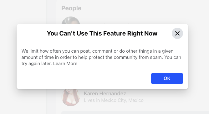 And the hits keep on coming. 
Create a new account?  Sure. 
Let all my old friends know it's really me? Sure.

Add my friends...  well, let's talk about that.   WTF?

Never had a problem with X.