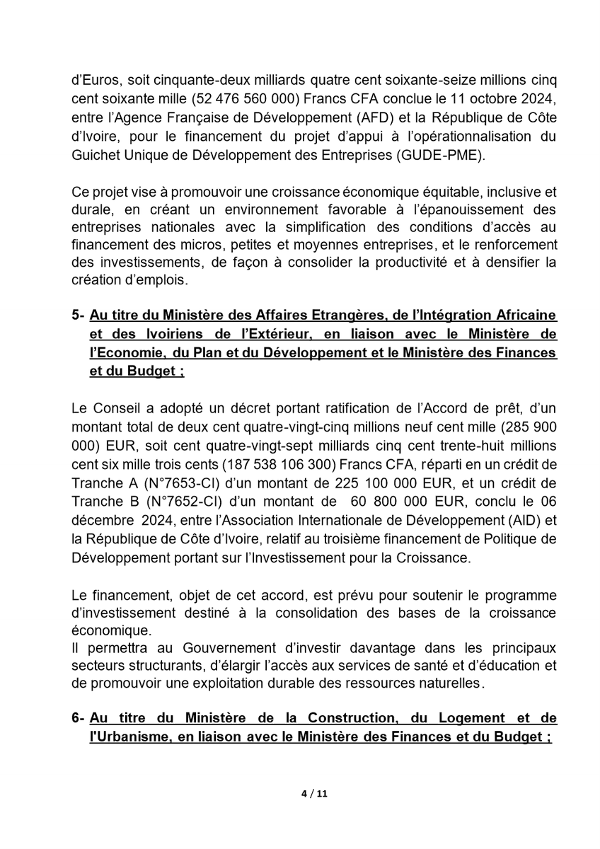 Porte-parolat GouvCI tweet media