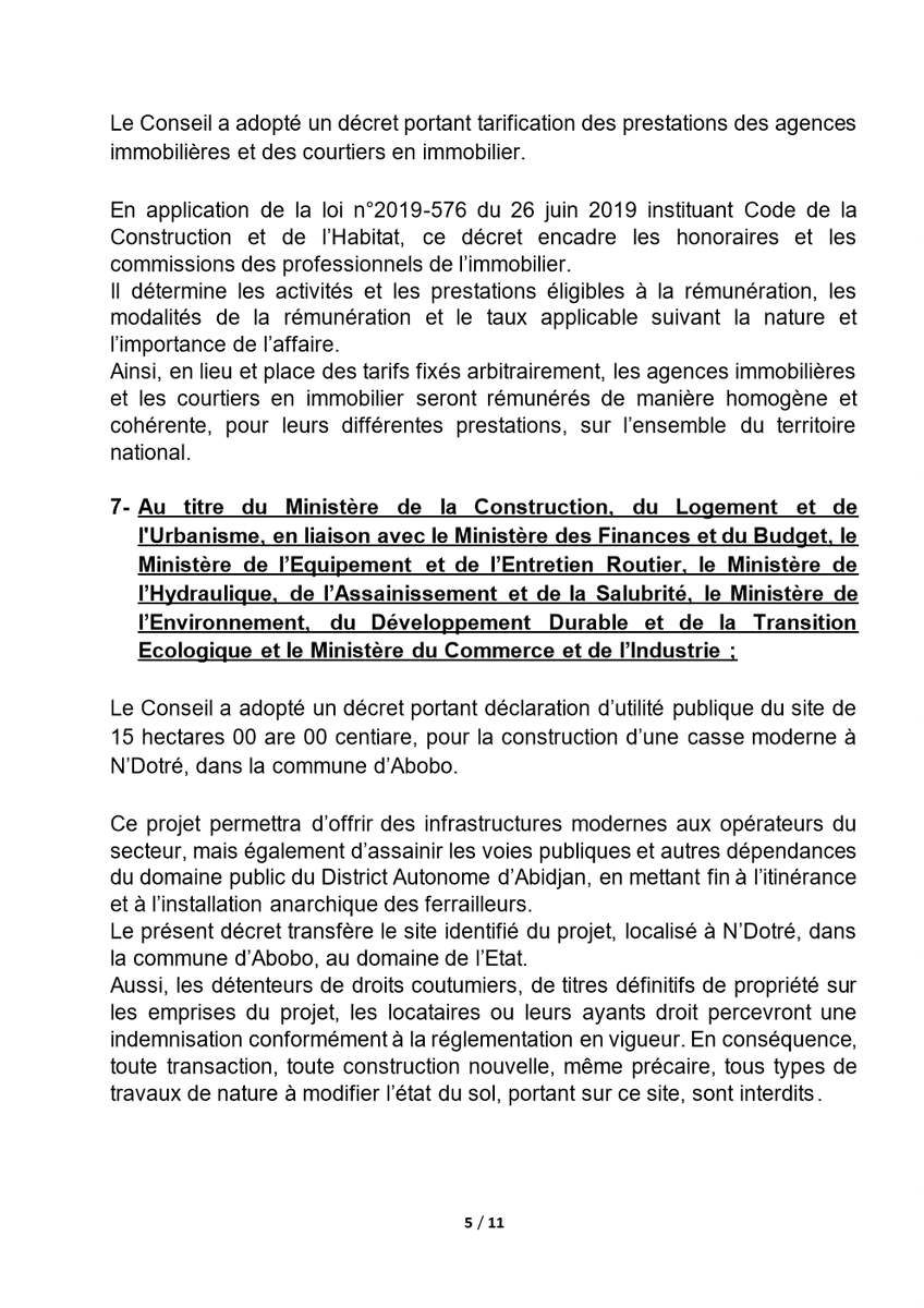 Porte-parolat GouvCI tweet media