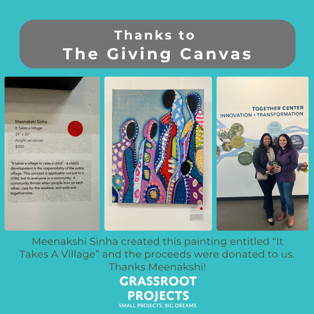 Thanks Meenakshi for your creative time and effort #donations