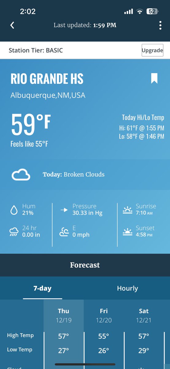 APS Office of Innovation (@apsinnovates) on Twitter photo 🌟 Exciting News! 🌟. Our weather station is officially up and running at Rio Grande HS! 🌦️. Students are now able to dive into real-time data collection, analysis, and environmental STEM like never before before. Go Raven Weather. <a href="/RavensRGHS/">Rio Grande Ravens</a> <a href="/AnnittraA/">Annittra Atler</a> 🌟 Exciting News! 🌟. Our weather station is officially up and running at Rio Grande HS! 🌦️. Students are now able to dive into real-time data collection, analysis, and environmental STEM like never before before. Go Raven Weather. <a href="/RavensRGHS/">Rio Grande Ravens</a> <a href="/AnnittraA/">Annittra Atler</a>