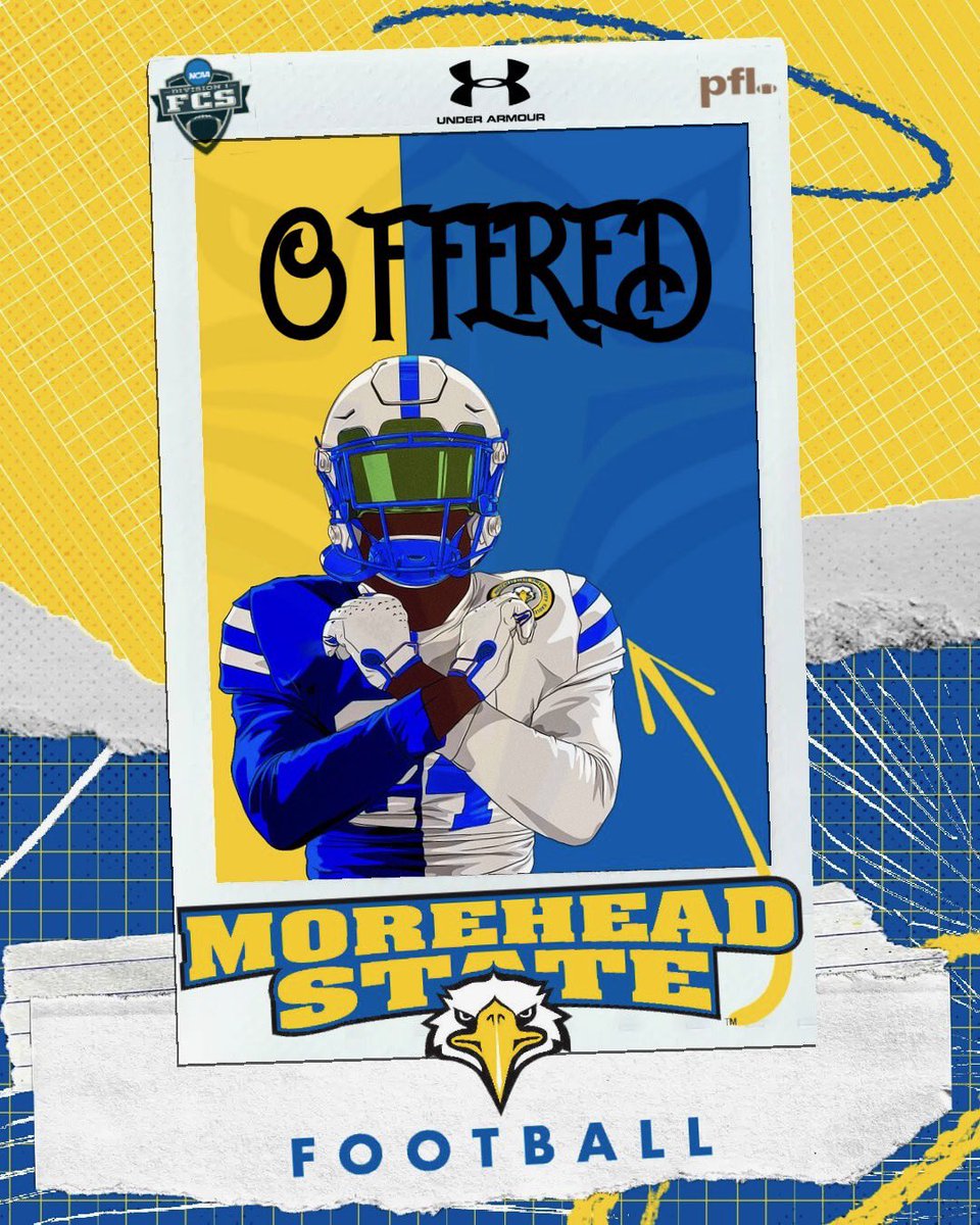 WillieMoore06's tweet photo. After an amazing visit I am truly  blessed to receive my first division 1 offer from Morehead state university! All glory to god!
@CoachWoodmanMSU 
@CoachA_Schmidt 
@Coachweiss30 
@VBSalemFootball https://t.co/icSU0YrRxB