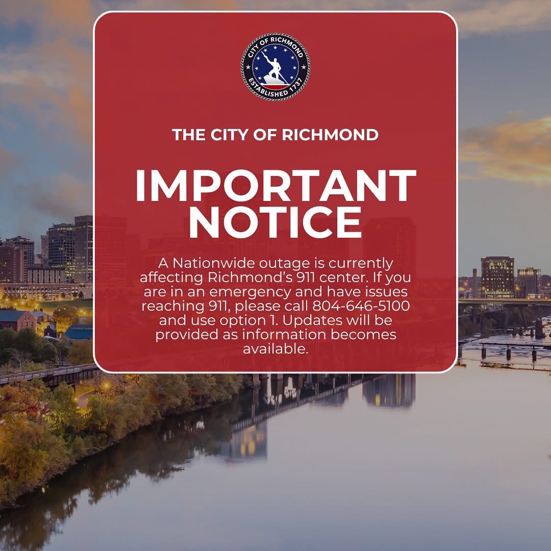 Mediclt47's tweet photo. #richmondva #rva #911 https://t.co/Ig4pGJ00B7