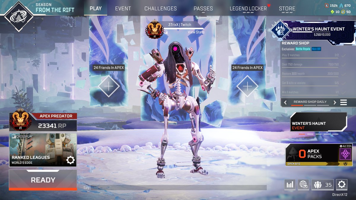 EU + MNK #1 IN THE WHOLE WIDE WORLD BABY <a href="/PlayApex/">Apex Legends</a>