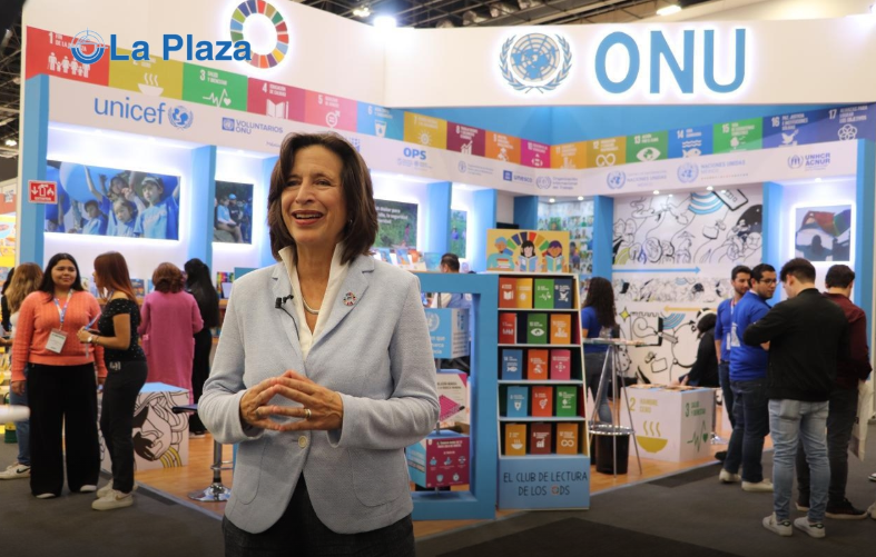 El libro, antídoto contra la desinformación: Melissa Fleming 
laplazadiario.com.mx/el-libro-antid… a través de <a href="/LaPlazaDiario/">La Plaza</a>  
<a href="/MelissaFleming/">Melissa Fleming 🇺🇳</a>