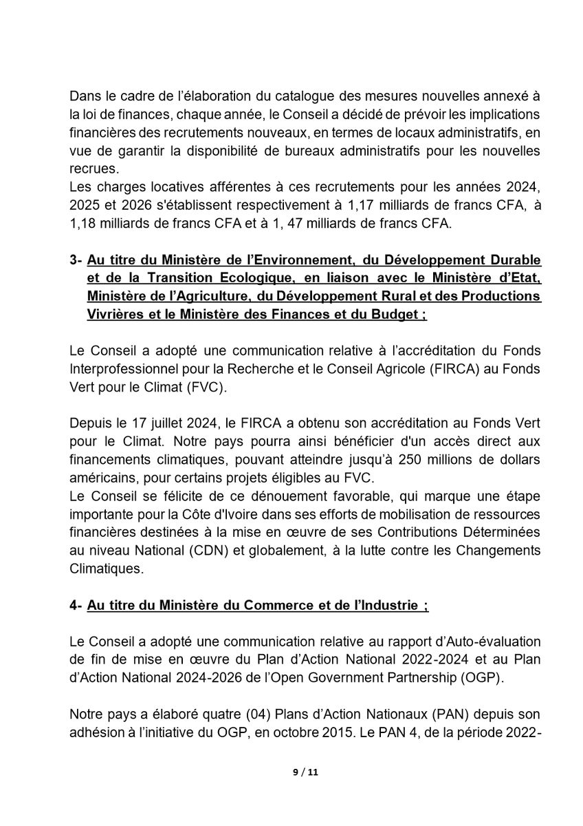 Porte-parolat GouvCI tweet media