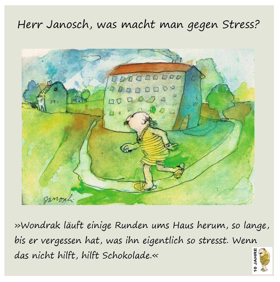 JanoschsWondrak's tweet image. Gilt auch für Weihnachtsstress.

#Janosch #Wondrak