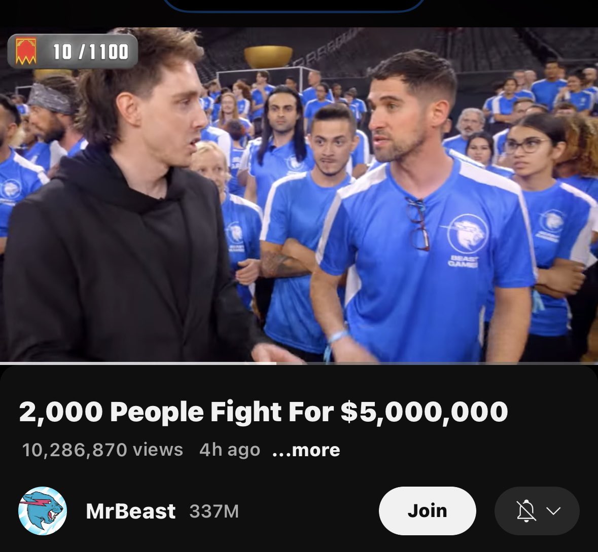 BIGHEADBOB's tweet image. Yooo @Lazarbeam thanks for having me on #BeastGames it was unreal ✌️&amp;amp; ❤️