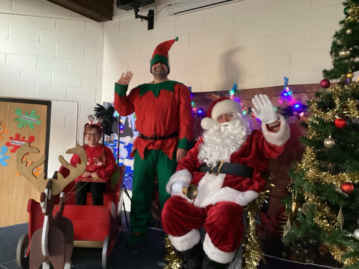 Special visitor today! 🎅🤶🧑‍🎄