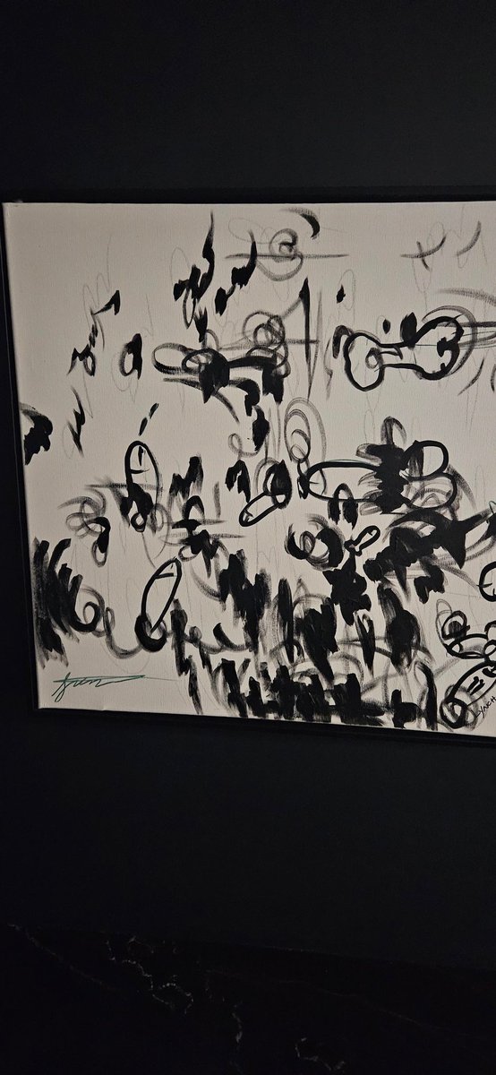 Notaperson22's tweet photo. The fuck is this wall art in our air bnb man https://t.co/LuPWqlne1q