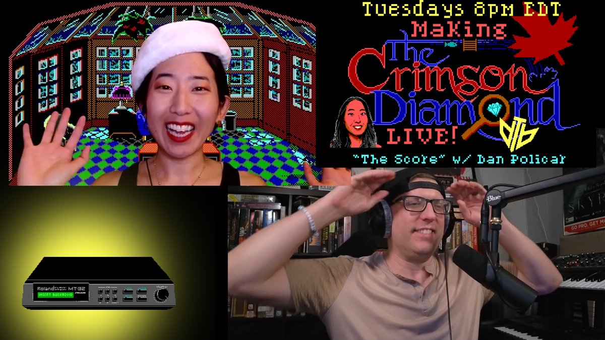 Crimsonmas stream VOD is out! Last stream of 2024, with giveaways, the start of a new Let's Play, and special guest <a href="/DanTheBand/">Dan Policar 🎹</a> ! Happy holidays! 🎉☃️✨ youtu.be/6wdNNlaGDIE