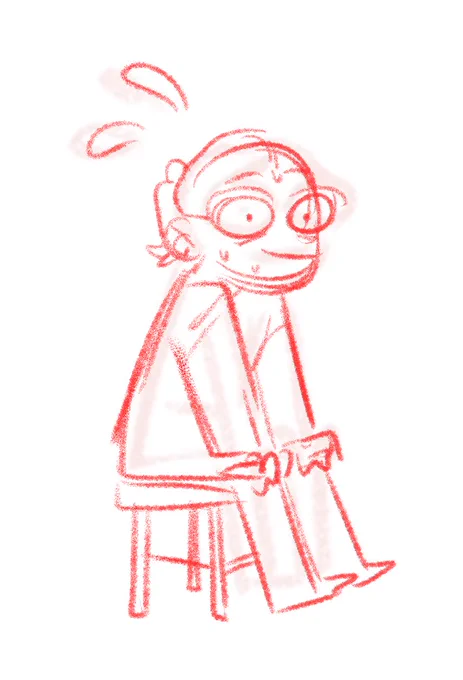 Forcing myself to work on a personal comic about having a hard time working on personal art moods 