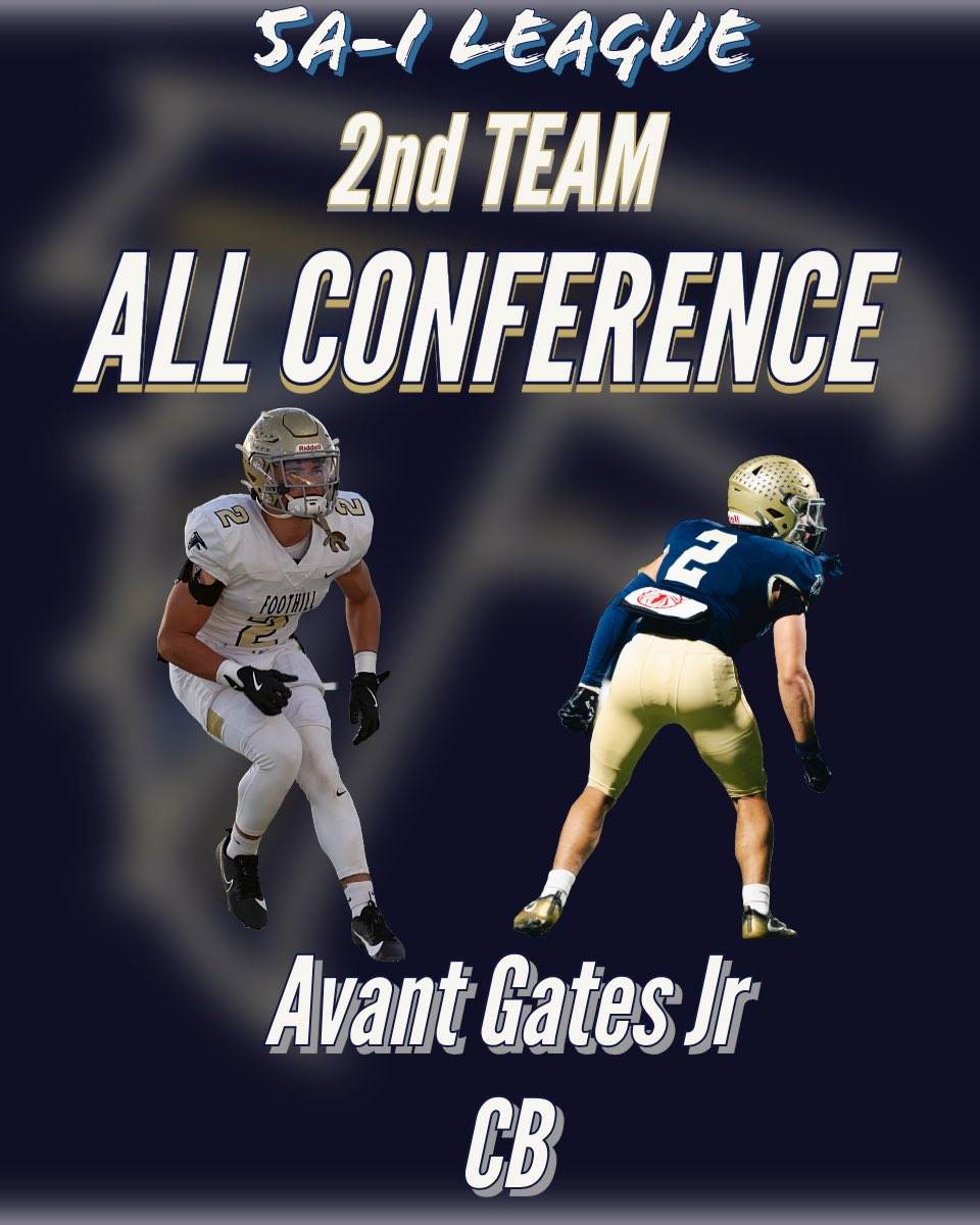 Foothillhsfb's tweet photo. Congratulations to our defensive players for making all conference honors in the toughest league in the State of Nevada! @702HSFB @PrepRedzoneNV @nevadapreps https://t.co/TtDbA7csAC