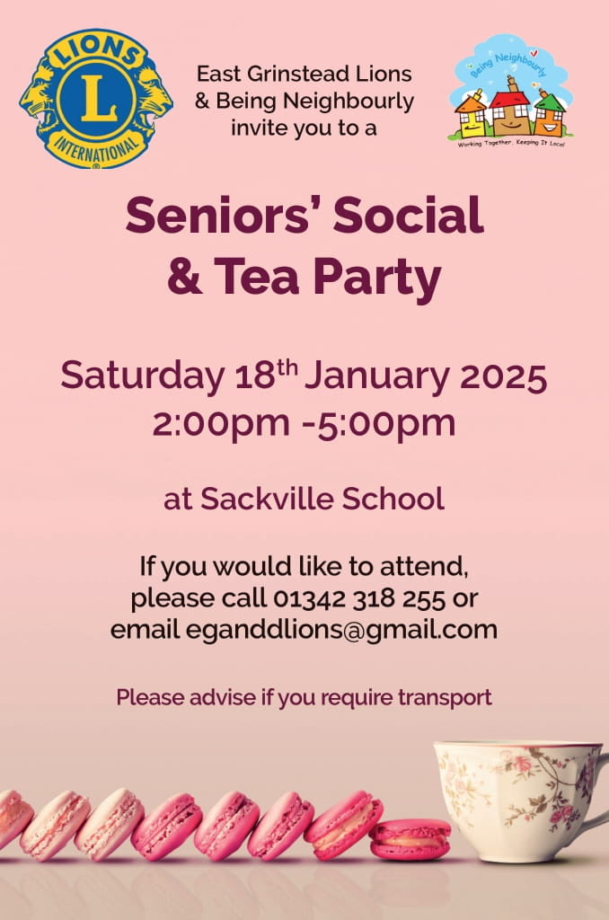 If you or you know someone who would enjoy this ever-popular event, please call the number on the poster