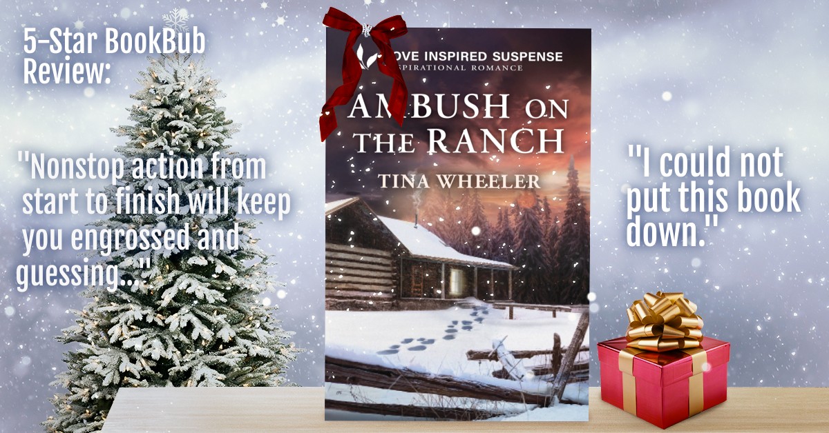 Releases on Christmas Eve! Might make an early appearance in some Walmarts.
#Inspirationalromanticsuspense #Christianromance
#TinaWheeler #romanticsuspense #LoveInspiredSuspense
