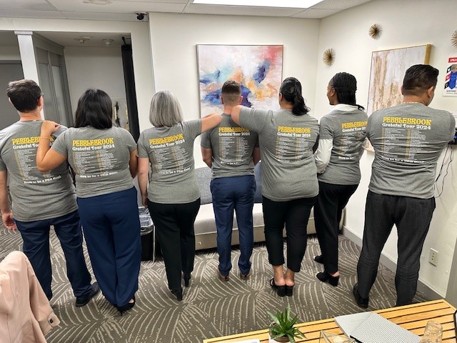 Pebblebrook (PEB) (@pebblebrookpeb) on Twitter photo A special shoutout to our team <a href="/WLosAngeles/">W Los Angeles - West Beverly Hills</a> who look fabulous in their Grateful PEB shirts! A special shoutout to our team <a href="/WLosAngeles/">W Los Angeles - West Beverly Hills</a> who look fabulous in their Grateful PEB shirts!