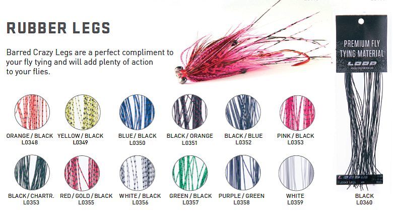 FFTCOUK's tweet photo. #loop_tackle #flytying #rubberlegs
LOOP RUBBER LEGS - Medium 30cm (20)
Barred Crazy Legs add lots of action to your flies
While stocks last HERE >>>https://t.co/X2RCpS0WJh https://t.co/RRYHxza0FO