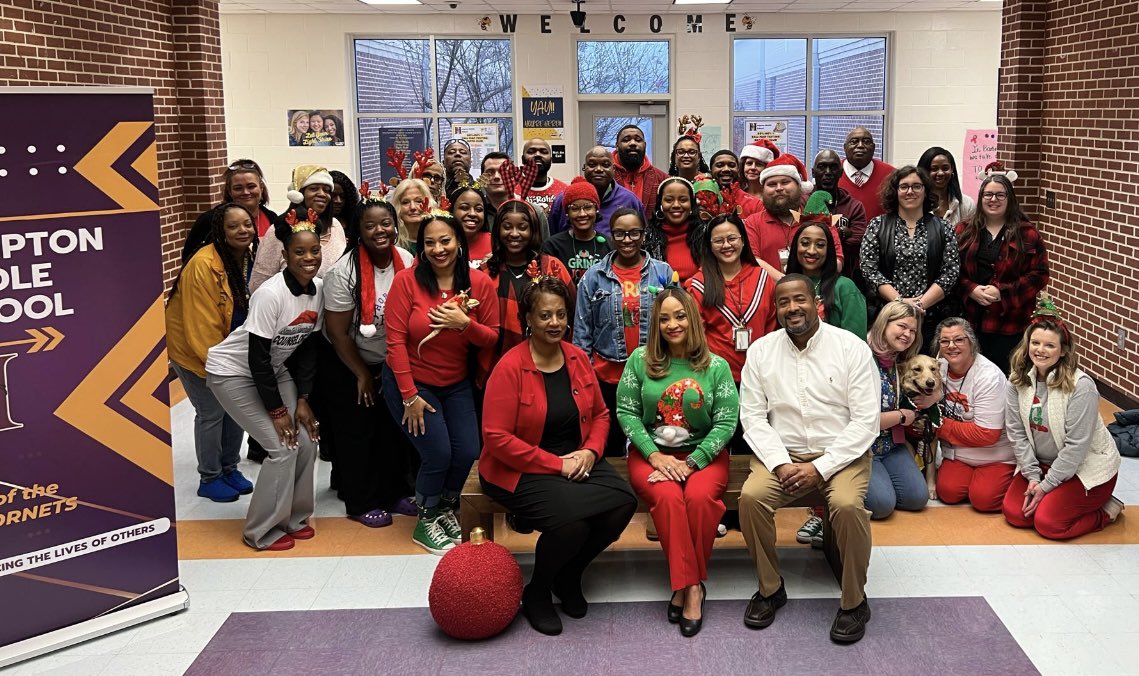 Hampton Middle School (@hamptonms_hcs) on Twitter photo Happy Holidays from Hampton Middle School๐๐
<a href="/drwilliams08/">Dr. Lydia Williams</a> <a href="/LoriHuston_07/">Lori Huston</a> @DrNXSamuels <a href="/ShesMrsGaynor/">Mrs. Gaynor</a> <a href="/stuckonteachin/">Mr. Stuckey</a> Happy Holidays from Hampton Middle School๐๐
<a href="/drwilliams08/">Dr. Lydia Williams</a> <a href="/LoriHuston_07/">Lori Huston</a> @DrNXSamuels <a href="/ShesMrsGaynor/">Mrs. Gaynor</a> <a href="/stuckonteachin/">Mr. Stuckey</a>