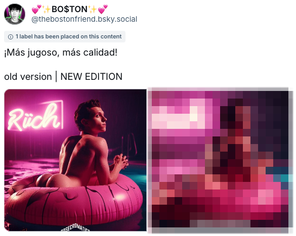 Subiré viejas imagenes con una calidad y detalles superiores, pero solo por Bluesky...Siganme y disfruten de un sexy TomH en 4K
bsky.app/profile/thebos…
will I upload old images with superior quality and details, but only through Bluesky...Follow me and enjoy a sexy TomH in 4K