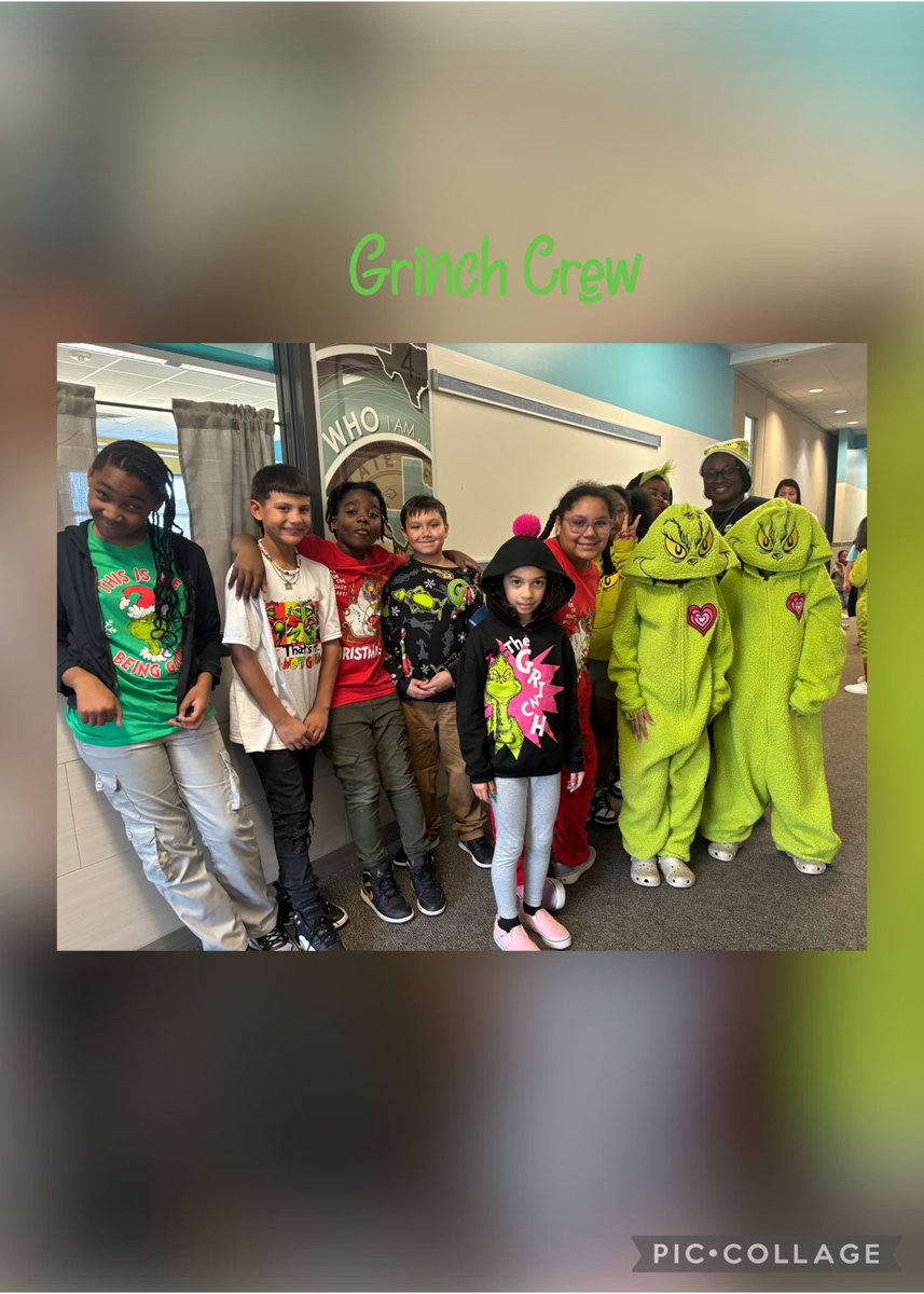 The “Grinch Crew”! #12DaysofChristmas 
#HAPPYHOLIDAYS
