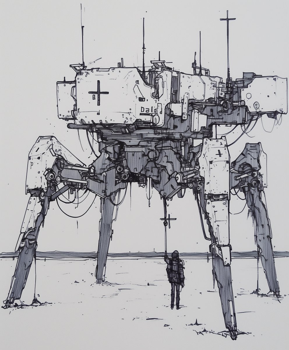 ___futuredust's tweet photo. Cybepunk Sketchbook style created using MidJourney --SREF codes. Follow me for more 🦾https://t.co/iAOA9r4drl #futuredust https://t.co/M5DYg7l2Sd