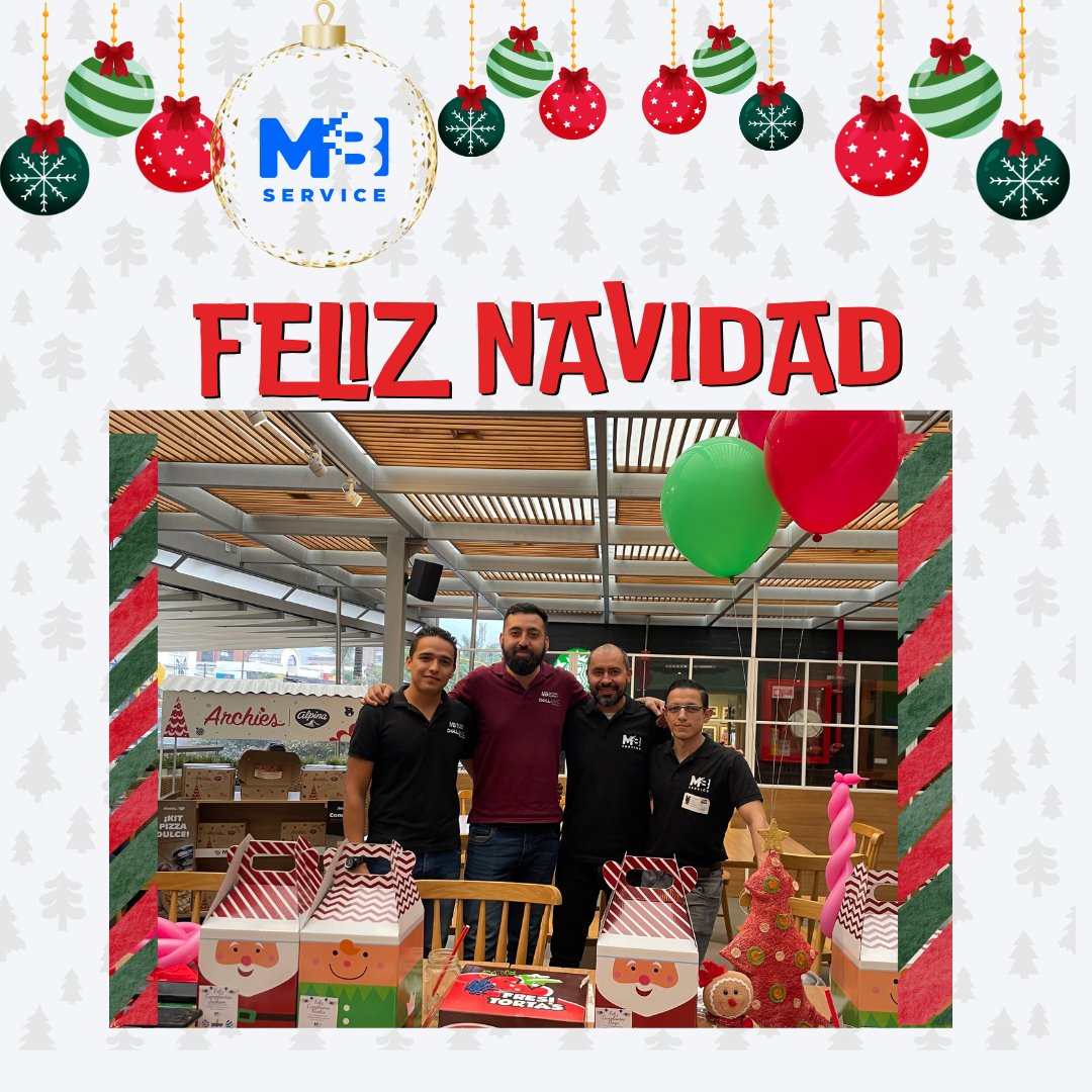 MBservicesystem's tweet image. Celebramos así por un año de logros, desafíos superados y trabajo en equipo que nos impulsa a seguir creciendo como #TeamMB. ¡Que el próximo año nos traiga aún más éxitos y nuevas oportunidades! 🎉 #FinDeAñoMB #JuntosHaciaElFuturo