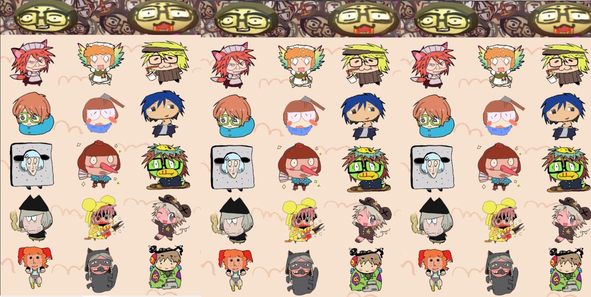 its sticker time. ``Ranfren 【 ランフレン 】Randal's Friends