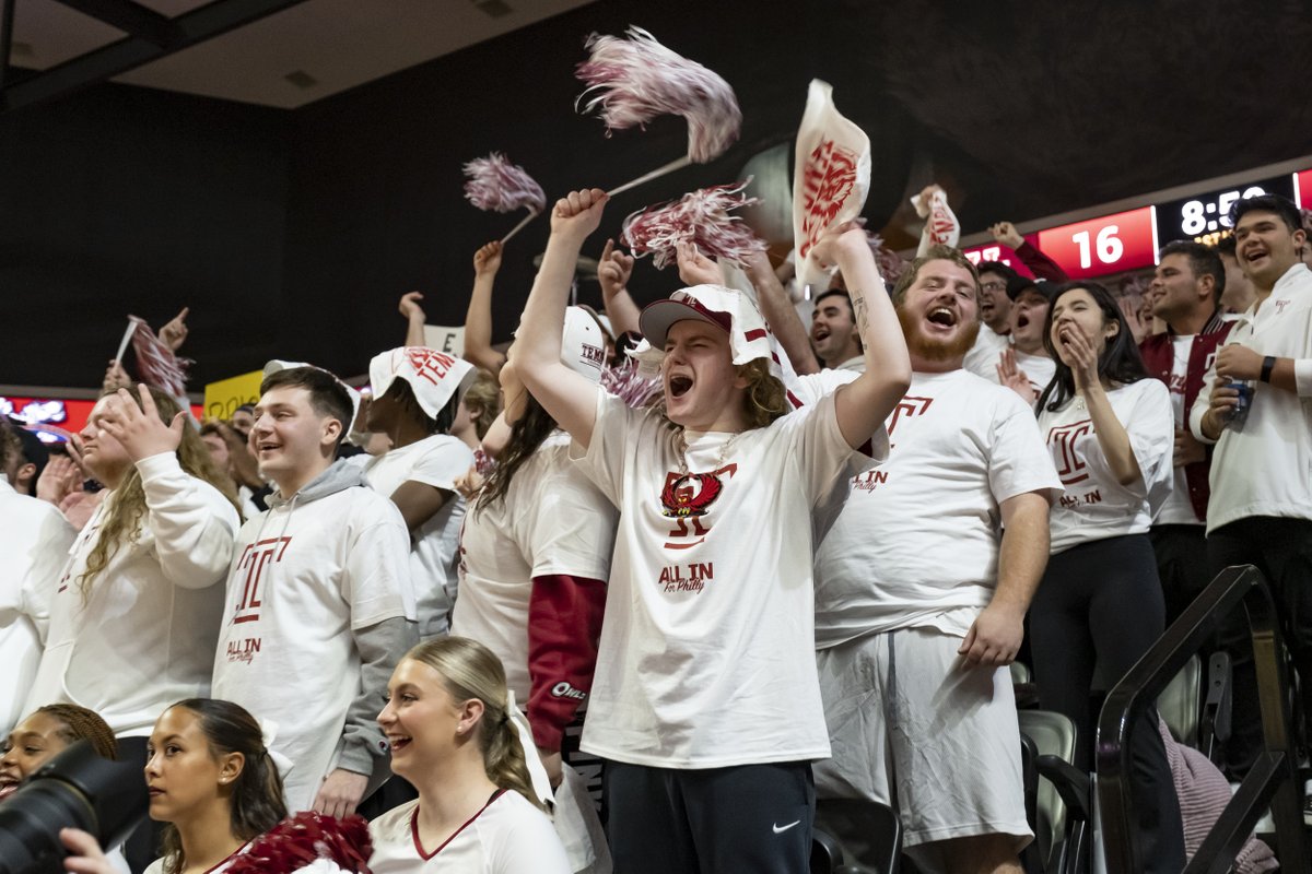 Temple University tweet media