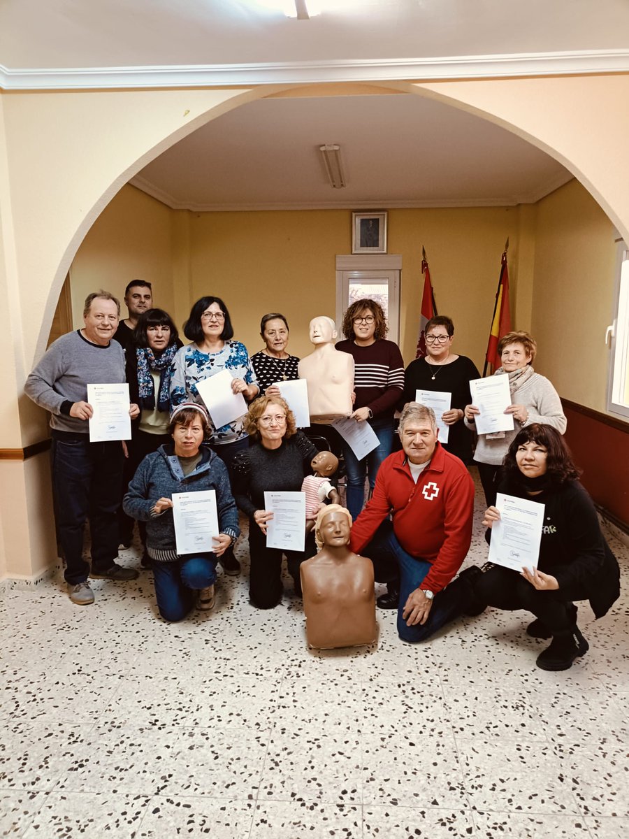 Hoy hemos clausurado el curso de Primeros Auxilios en #Villasrubias 
De nuevo, con éxito de participantes😀
Fotos gentileza de D. Ángel Justo Rubio Rubio, Alcalde de Villasrubias. 
#DiputacióndeSalamanca #adecocir  #villasrubias  #CruzRoja