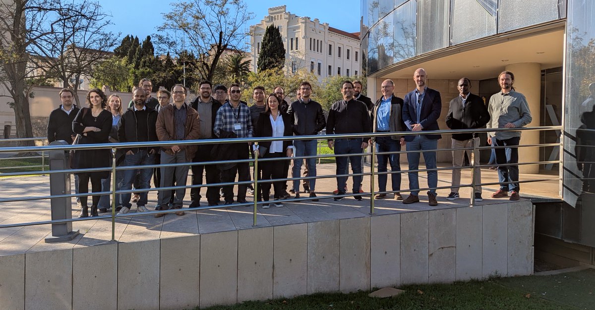 ETHER project (@ether_eu) on Twitter photo On Nov 28-29, our team gathered <a href="/i2CAT/">i2CAT Research Centre</a> in Barcelona for the first GA since the mid-term review. With 24 participants from 11 partners, we celebrated milestones, finalized architecture plans, advanced standardization efforts, and made progress on use cases.
tinyurl.com/yvvuk6ez On Nov 28-29, our team gathered <a href="/i2CAT/">i2CAT Research Centre</a> in Barcelona for the first GA since the mid-term review. With 24 participants from 11 partners, we celebrated milestones, finalized architecture plans, advanced standardization efforts, and made progress on use cases.
tinyurl.com/yvvuk6ez
