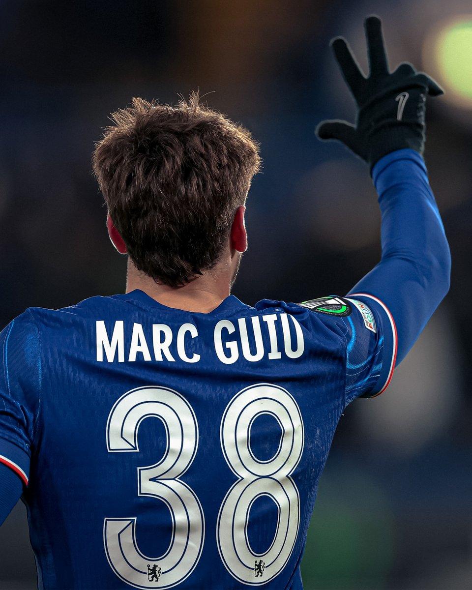 premierleague's tweet photo. A dominant @ChelseaFC display 😤

Marc Guiu’s first-half hat-trick guides the Blues to a 5-1 win over Shamrock Rovers in the UEFA Conference League! 🔵 https://t.co/j2NkjFeKkM