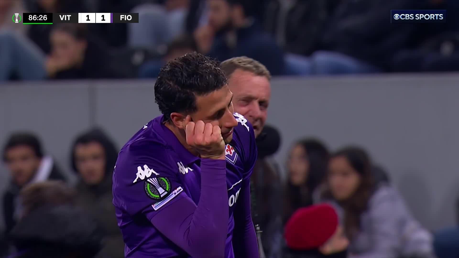 Rolando Mandragora bags a late equalizer for Fiorentina! 💥