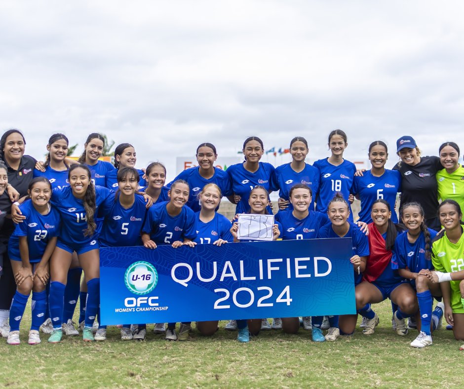 OFCfootball's tweet photo. 2024 REWIND | In September, Samoa’s U-16 national team became the first Samoa team ever to qualify for a FIFA World Cup™, when they finished runners-up at the OFC U-16 Women’s Championship.
🇼🇸 ⚽
#U16W #FIFAWomensWorldCup #Samoa https://t.co/ocZIYyfeoQ