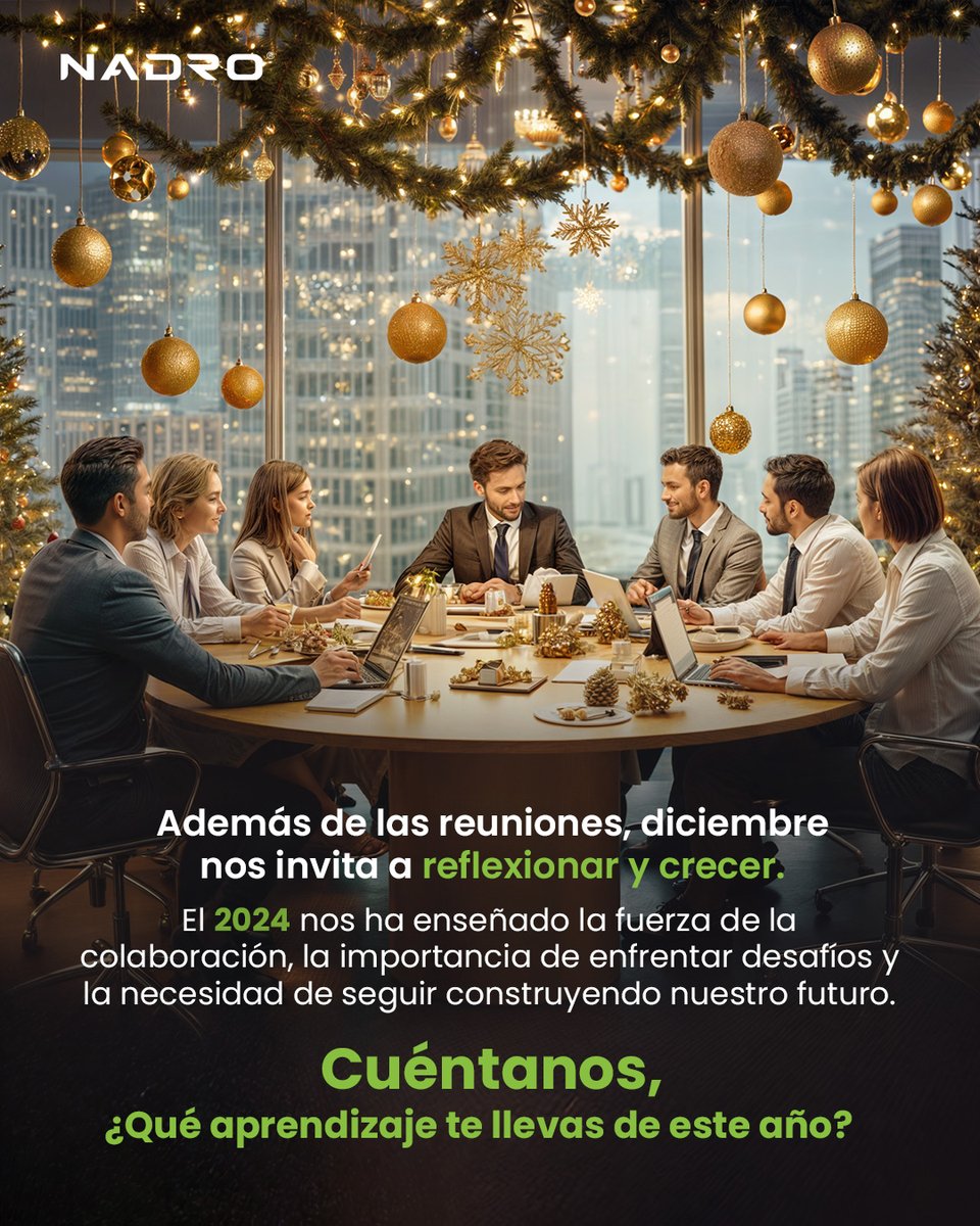 Es tiempo de reconocer todo lo que hemos alcanzado y de llenarnos de ilusión para el 2025.