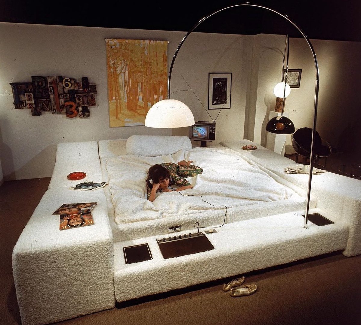 Pleasure Island Waterbed
by Aaron Donner, 1971