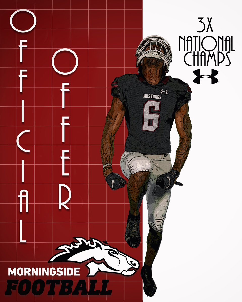After a great conversation with <a href="/CoachCSilva/">Coach Chris Silva</a>, I’m greatful to have received an offer from Morningside! <a href="/LSWHawkFB/">LSW Football</a> <a href="/MsideFootball/">Morningside University Football</a>