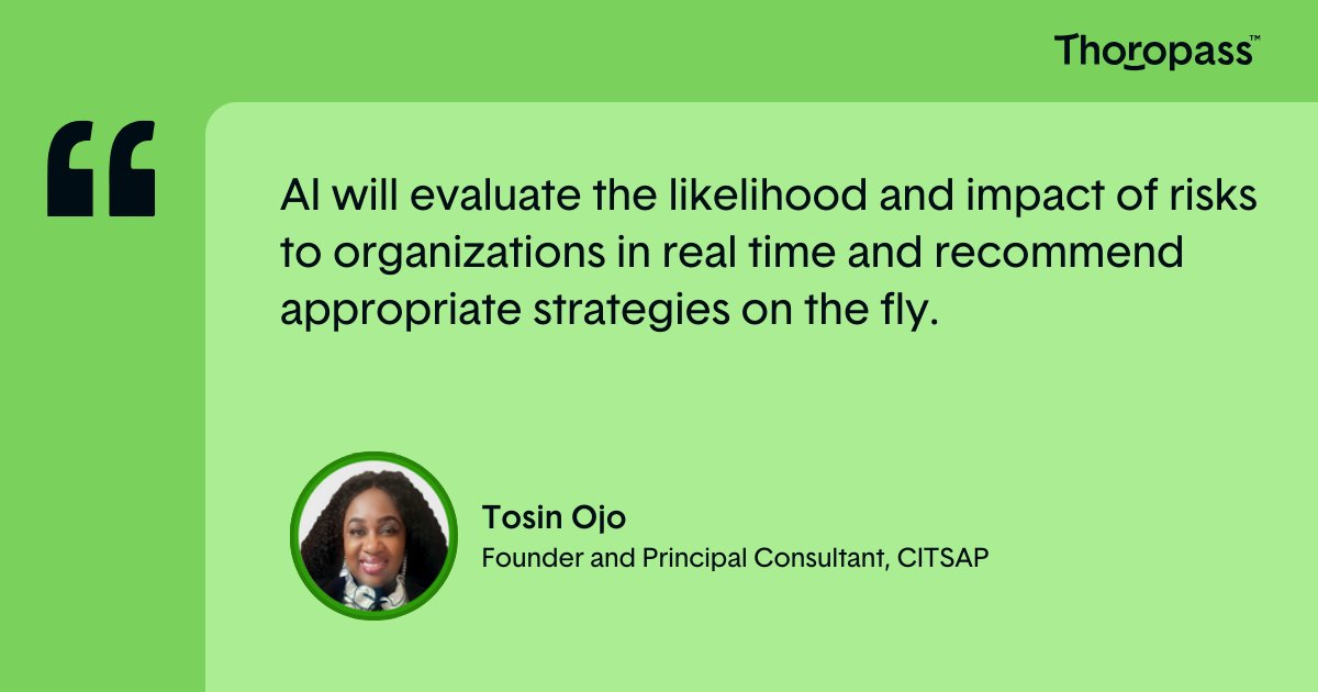 We asked 13 CISOs for predictions on how AI will transform the compliance landscape... 

Here's what Tosin Ojo from CITSAP had to say 👀 

Check out what the other CISOs predict for 2025. 🔮
bit.ly/4ghMmTU