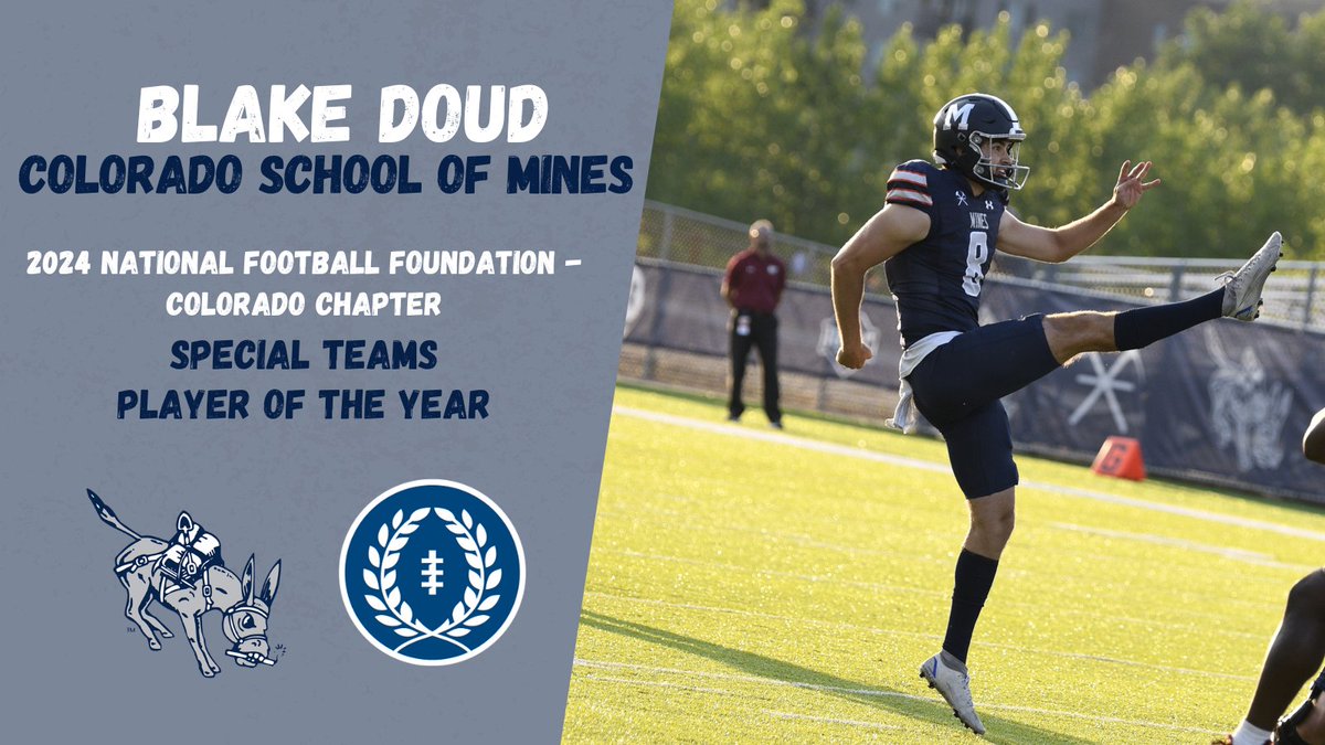 Colorado NFF (@nffcolorado) on Twitter photo Announcing the 2024 <a href="/NFFNetwork/">National Football Foundation</a>-Colorado Chapter Individual Award Winners ... 📢
Offensive POY: Shedeur Sanders, <a href="/CUBuffsFootball/">Colorado Buffaloes Football</a>
Defensive POY: Travis Hunter, <a href="/CUBuffsFootball/">Colorado Buffaloes Football</a>
Special Teams POY: Blake Doud, <a href="/MinesFootball/">Mines Football</a>
Coach of the Year: Coach Prime, <a href="/CUBuffsFootball/">Colorado Buffaloes Football</a> Announcing the 2024 <a href="/NFFNetwork/">National Football Foundation</a>-Colorado Chapter Individual Award Winners ... 📢
Offensive POY: Shedeur Sanders, <a href="/CUBuffsFootball/">Colorado Buffaloes Football</a>
Defensive POY: Travis Hunter, <a href="/CUBuffsFootball/">Colorado Buffaloes Football</a>
Special Teams POY: Blake Doud, <a href="/MinesFootball/">Mines Football</a>
Coach of the Year: Coach Prime, <a href="/CUBuffsFootball/">Colorado Buffaloes Football</a>