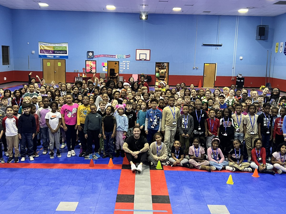 RodLangston's tweet image. Thrilled to welcome former Atlanta United player Greg Garza to our campus! We celebrated our amazing students and staff for achieving Distinguished PBIS honors. Today was unforgettable! 

Huge thanks to our entire PBIS support team. #LovetoLeadHere