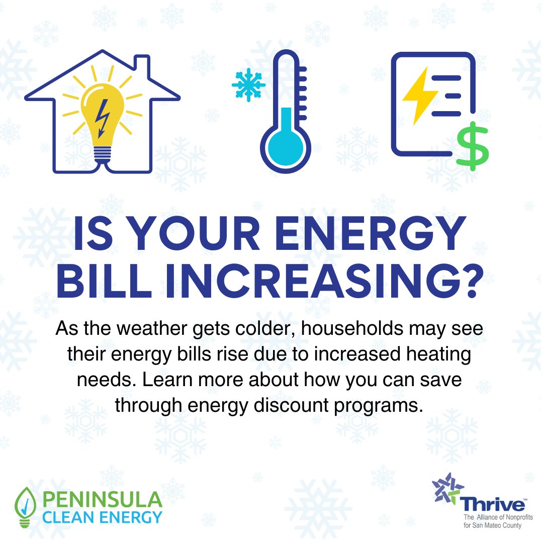 As the temperatures drop, many households may notice a spike in their energy bills due to the increased need for heating. But don’t worry! There are energy discount programs available that can help you save. hubs.la/Q030dFzc0