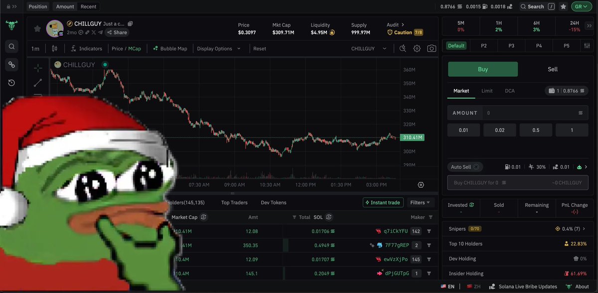 SolanaRockets's tweet image. Market red today but we running it back.🩸

GIVING $250 TO 4 MORE PEOPLE 📈

1) Sign up to BullX (New Users Only)
🟢 neo.bullx.io/p/rocket
(or check pinned tweet for full guide)

2) Like and RT this tweet

3) Comment BullX wallet address

Picking in 24 hours. Happy Holidays💚🎄
