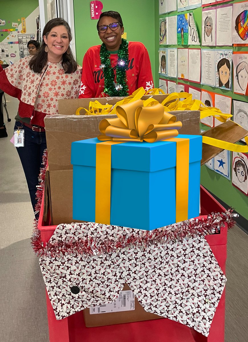 Thank you @AFESStars Jolly Trolly for spreading holiday cheer today!!!!