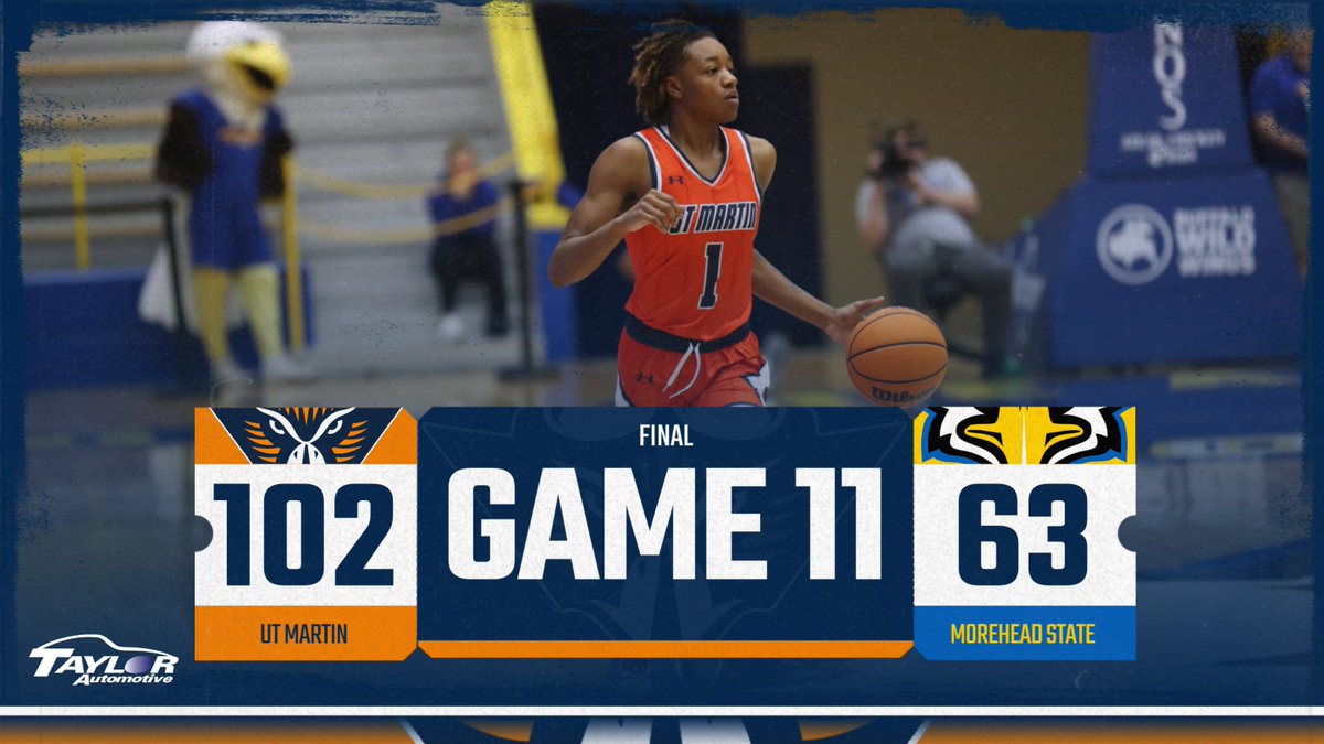 For the first time since 2018, <a href="/UTMartinWBB/">UT Martin Women’s Basketball</a> scored 💯+ points, as they picked up a win in their <a href="/OVCSports/">Ohio Valley Conference</a> opener Thursday at Morehead State.

📰: tinyurl.com/49zx7tax

#MartinMade