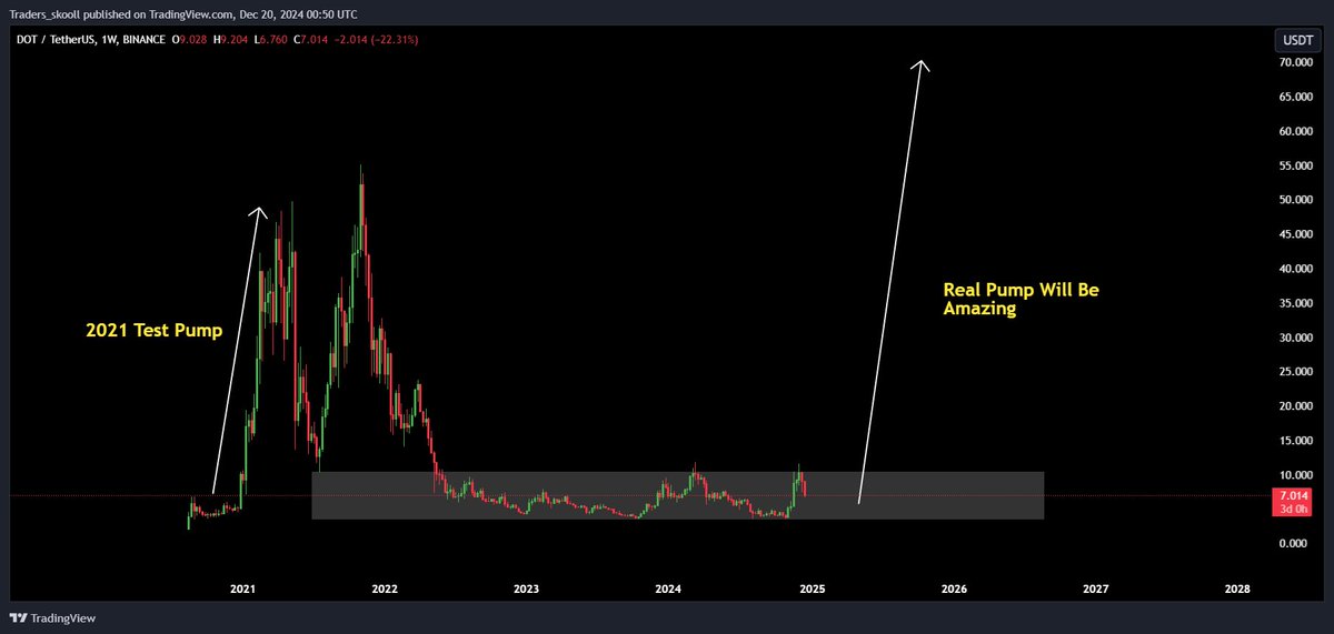 wickhunterr's tweet photo. $DOT

The Real Pump is yet to come https://t.co/3SFT2X0s5P