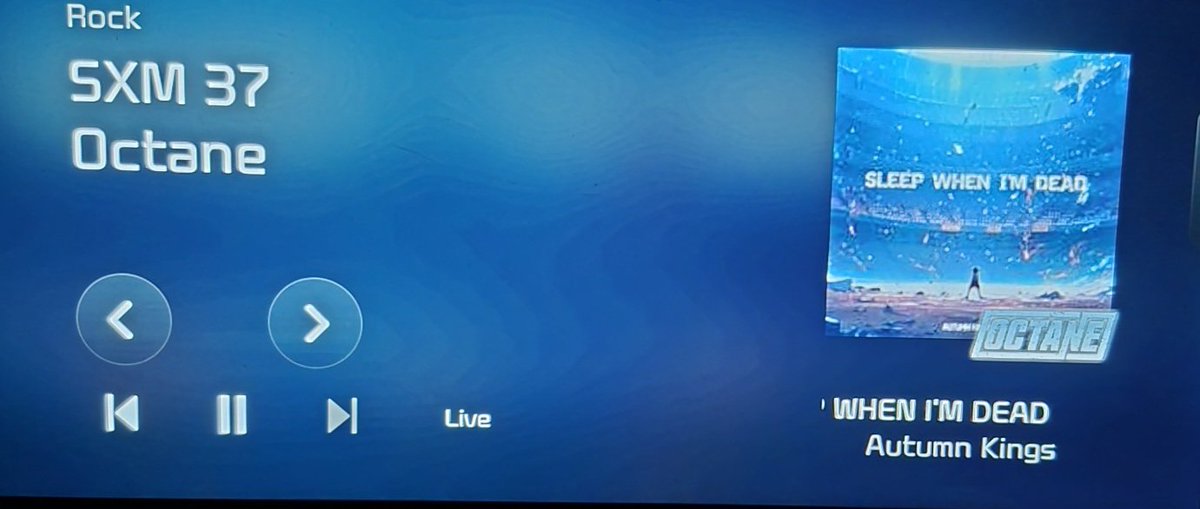 wildman_jc's tweet photo. Great to see @AutumnKingsBand Sleep When I'm Dead getting so much love on @SiriusXMOctane Congrats, guys, and here's to an even bigger and better New Year. https://t.co/LF3qdHYxxW