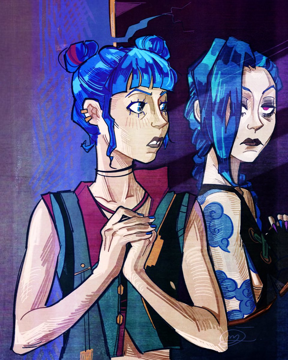 i kinda hate this but ohwellppprrrrpfpfpffp #Arcane #Jinx