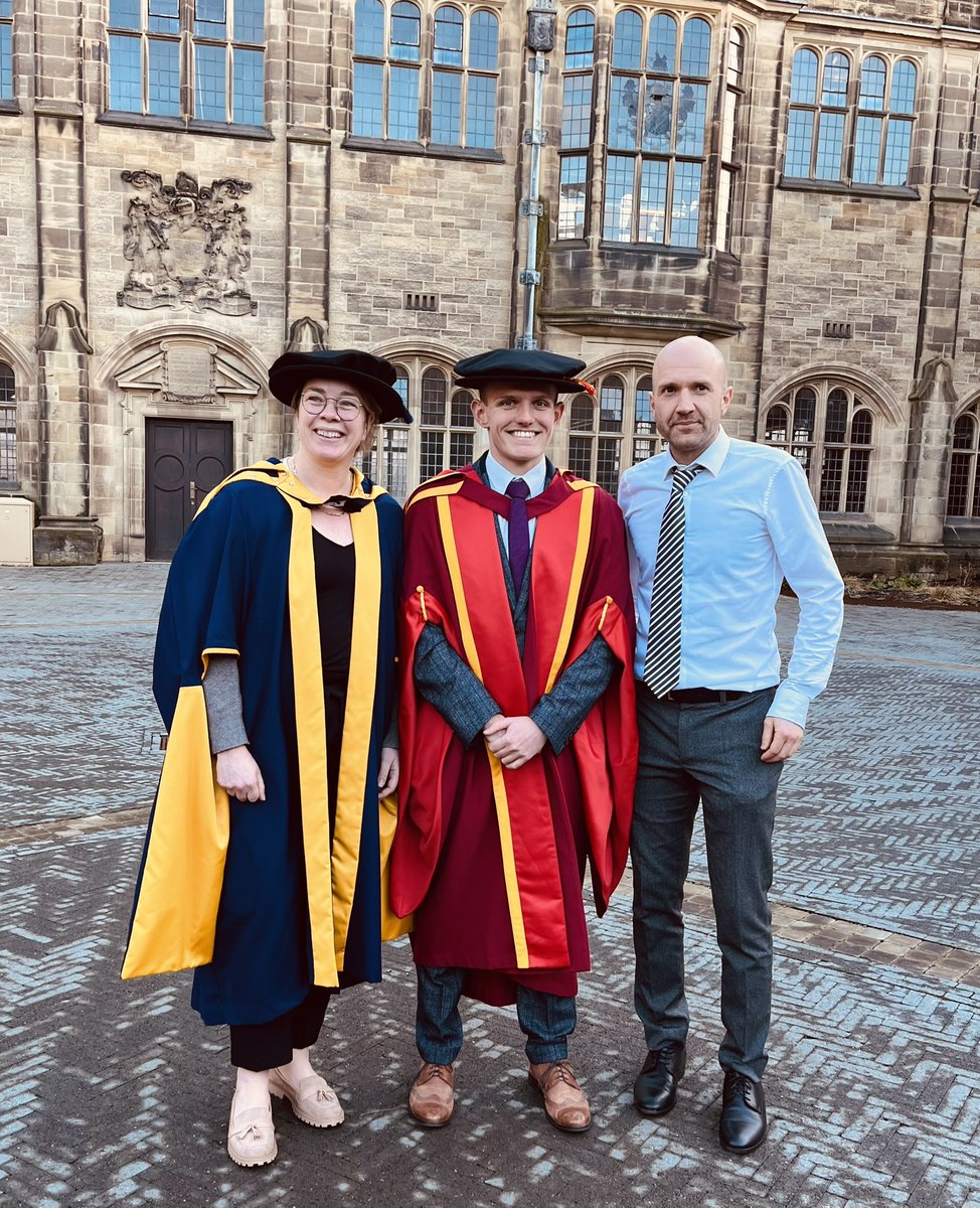 Dr Eleri Sian Jones (@elerijonesphd) on Twitter photo Great to see <a href="/GElySportPsych/">George Ely</a> get his PhD degree today <a href="/BangorUni/">Bangor University</a> 👨🎓It’s been super interesting and great fun being part of the team. Diolch George 👍👏 Great to see <a href="/GElySportPsych/">George Ely</a> get his PhD degree today <a href="/BangorUni/">Bangor University</a> 👨🎓It’s been super interesting and great fun being part of the team. Diolch George 👍👏