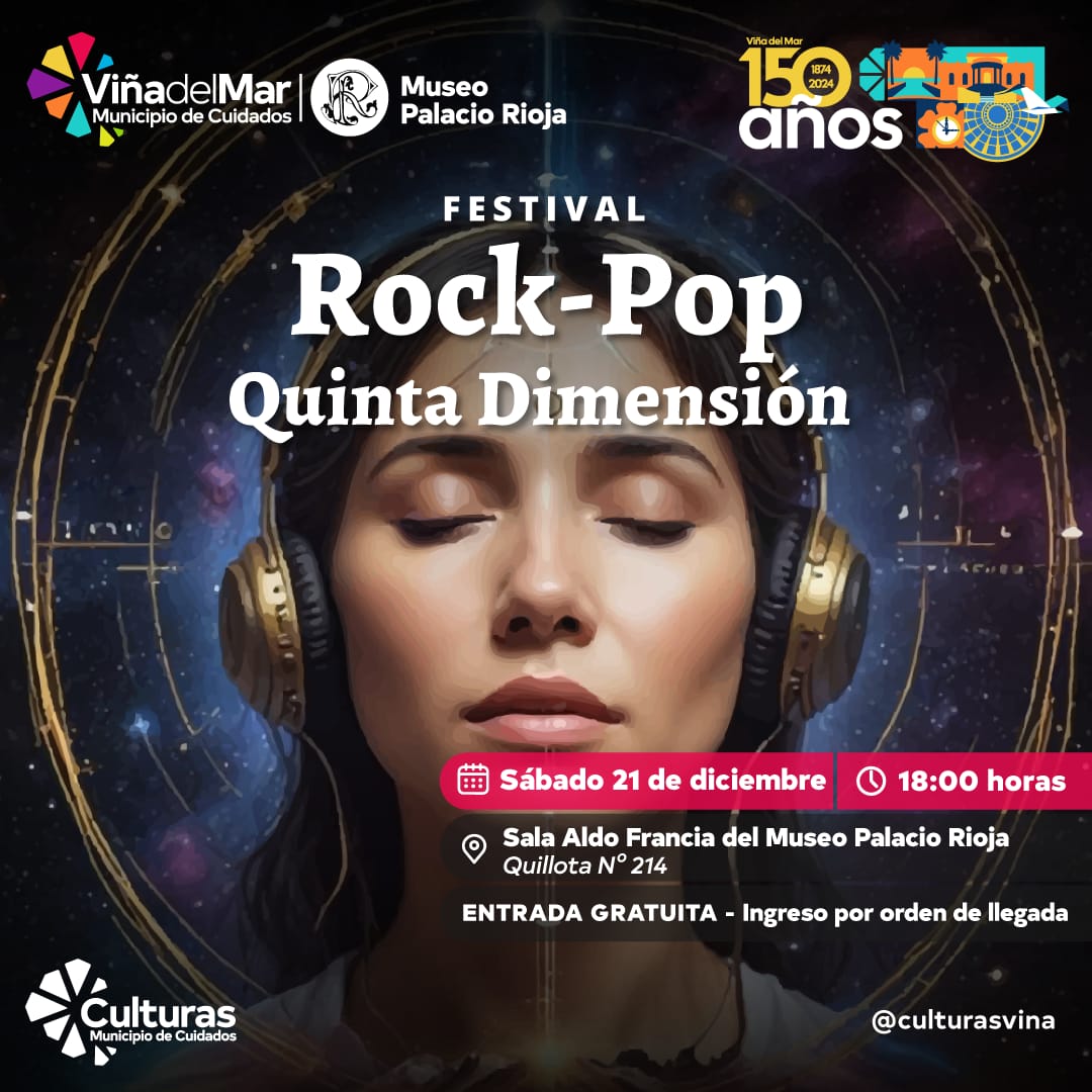 Galactor83's tweet image. Este Sabado 21 en el @palaciorioja de #viñadelmar 18horas ENTRADA LIBERADA